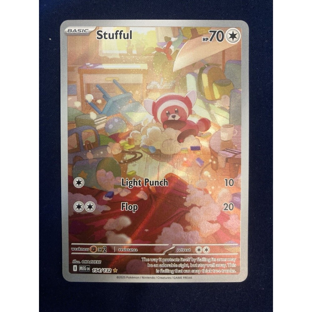 Stufful 154/132 Me01: Mega Evolution Basic Holo Illustration Rare